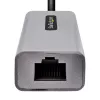 StarTech.com US1GC30B2 USB-C naar Gigabit Ethernet-adapter, USB 3.0, 10/100/1000 Mbps, ASIX AX88179A, kabel van 30 cm, grijs