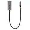 StarTech.com US1GC30B2 USB-C naar Gigabit Ethernet-adapter, USB 3.0, 10/100/1000 Mbps, ASIX AX88179A, kabel van 30 cm, grijs