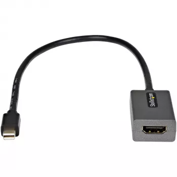 StarTech.com Mini DisplayPort naar HDMI-adapter - mDP naar HDMI-adapter dongle - 1080p - Mini DisplayPort 1.2 naar HDMI-monitor/display - Mini DP naar HDMI-videoconverter - 30 cm lange vaste kabel - bijgewerkte versie van MDP2HDMI