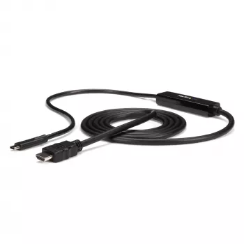 StarTech.com 6ft (2m) USB C naar HDMI-kabel - 4K 30Hz USB Type-C naar HDMI-video display converter - USB-C DP Alt Mode naar HDMI-monitor adapterkabel - Thunderbolt-compatibel