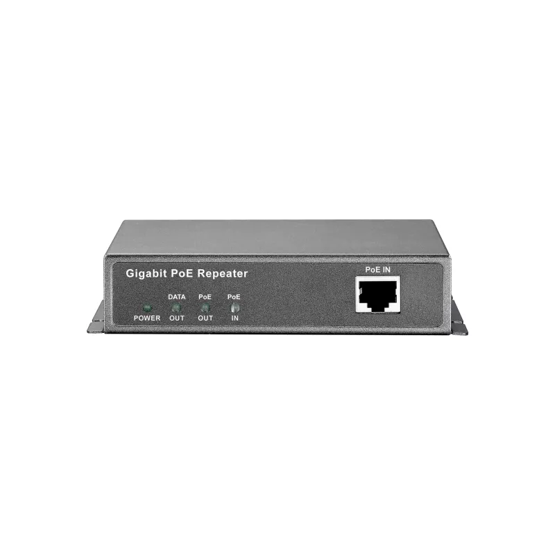 Netwerk-repeater LevelOne Gigabit PoE-repeater cascadeerbaar