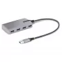 StarTech.com 4-poorts USB-hub – USB 3.0 5 Gbit/s, busgevoed, USB-A naar 4x USB-A-hub met optionele hulpstroomingang – draagbare desktop-/laptop-USB-hub, 30 cm kabel, USB-uitbreidingshub