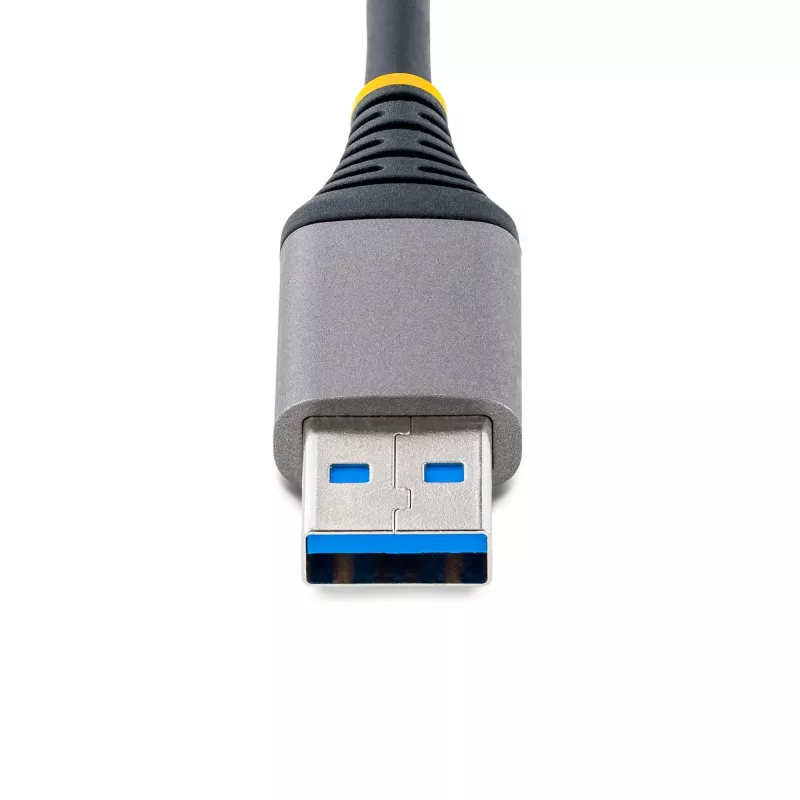 StarTech.com 4-poorts USB-hub – USB 3.0 5 Gbit/s, busgevoed, USB-A naar 4x USB-A-hub met optionele hulpstroomingang – draagbare desktop-/laptop-USB-hub, 30 cm kabel, USB-uitbreidingshub