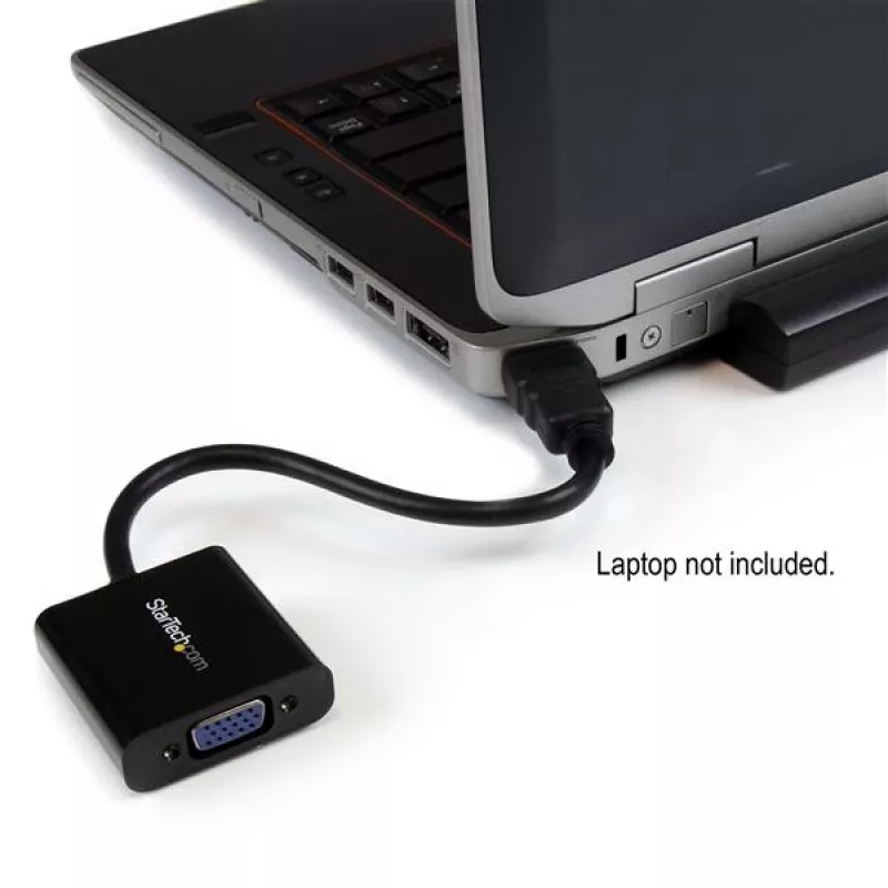 StarTech.com HDMI-naar-VGA-adapterconverter voor desktop-pc / laptop / ultrabook – 1920x1080