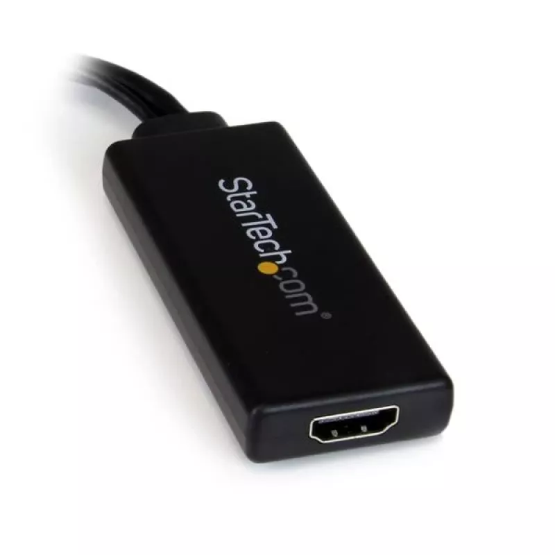StarTech.com VGA-naar-HDMI-adapter met USB-audio & stroomvoorziening – draagbare VGA-naar-HDMI-converter – 1080p