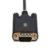 StarTech.com 3 m USB-naar-serieel-adapterkabel, COM-behoud, verwisselbare schroeven/moeren, USB-A naar DB9 RS232, FTDI IC, ESD-bescherming, Windows/macOS/Linux