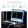 StarTech.com 3 m USB-naar-serieel-adapterkabel, COM-behoud, verwisselbare schroeven/moeren, USB-A naar DB9 RS232, FTDI IC, ESD-bescherming, Windows/macOS/Linux