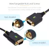 StarTech.com 3 m USB-naar-serieel-adapterkabel, COM-behoud, verwisselbare schroeven/moeren, USB-A naar DB9 RS232, FTDI IC, ESD-bescherming, Windows/macOS/Linux