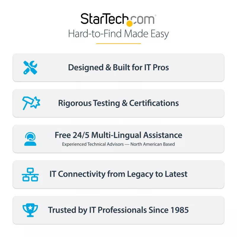 StarTech.com 3 m USB-naar-serieel-adapterkabel, COM-behoud, verwisselbare schroeven/moeren, USB-A naar DB9 RS232, FTDI IC, ESD-bescherming, Windows/macOS/Linux