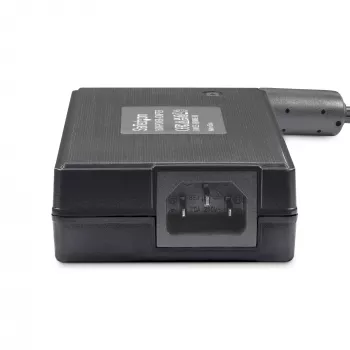 StarTech.com 160W universele DC-voeding (24V/6,6A), 1,2m 2-draads kabel, 2/3-pin klemmenstroken, 100-240V AC/DC externe voeding voor industriële USB-hubs, NA/UK/EU/ANZ