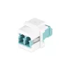 StarTech.com LC-naar-LC-koppeling, LC-glasvezelkoppeling, LC/UPC-keystone bus, duplex glasvezel-LC-keystone-koppeling voor patchpaneel