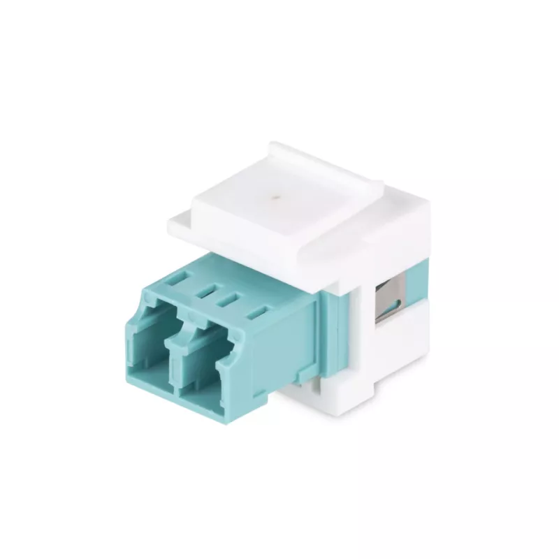 StarTech.com LC-naar-LC-koppeling, LC-glasvezelkoppeling, LC/UPC-keystone bus, duplex glasvezel-LC-keystone-koppeling voor patchpaneel