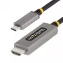 StarTech.com 10ft (3m) USB-C naar HDMI-adapterkabel, 8K 60Hz, 4K 144Hz, HDR10, USB Type-C naar HDMI 2.1 videoconverterkabel, USB-C DP Alt Mode/USB4/Thunderbolt 3/4 compatibel – USB-C laptop naar HDMI-monitor