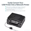 StarTech.com 10/100Mbps Ethernet-naar-USB 2.0 netwerk-LPR-printserver