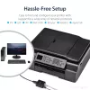 StarTech.com 10/100Mbps Ethernet-naar-USB 2.0 netwerk-LPR-printserver
