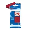Brother TZE-RW54 labelband goud op rood