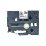 Brother TZE-R251 labelband zwart op wit