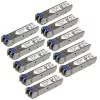 StarTech.com J4859C10PKST met HPE J4859C compatibele SFP-transceivermodule, 1000BASE-LX, Gigabit Ethernet, SM/MM LC, 10 km / 550 m, 1310 nm, DDM, 10-pack
