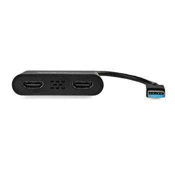 StarTech.com USB 3.0 naar dual HDMI-adapter, USB naar 2x HDMI-monitorconverter voor Windows (geen ondersteuning voor macOS/ChromeOS/Linux) - TAA