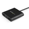 StarTech.com USB 3.0 naar dual HDMI-adapter, USB naar 2x HDMI-monitorconverter voor Windows (geen ondersteuning voor macOS/ChromeOS/Linux) - TAA