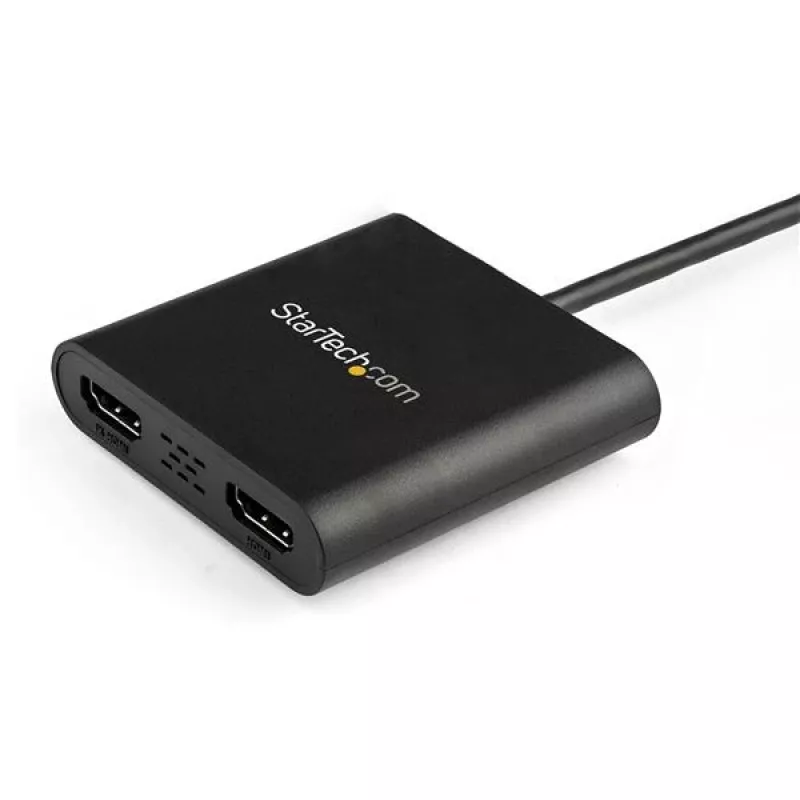 StarTech.com USB 3.0 naar dual HDMI-adapter, USB naar 2x HDMI-monitorconverter voor Windows (geen ondersteuning voor macOS/ChromeOS/Linux) - TAA