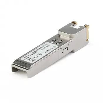 StarTech.com Cisco GLC-TE compatibele module - 1000BASE-T koper industriële Gigabit Ethernet-transceiver - SFP naar RJ45 Cat6/Cat5e 100m uitgebreide temperatuur - Cisco Firepower, IE 2000, C9500, C2960