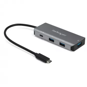 StarTech.com 4-poorts USB C-hub (10Gbps) naar 3x USB-A & 1x USB-C – 100W Power Delivery doorgaand laden – draagbare USB 3.1 Gen 2/USB 3.2 Gen 2 Type-C laptopadapter – werkt met TB3~4-poorts USB C-hub (10Gbps) naar 3x USB-A & 1x USB-C – 100W Power Delivery doorgaand laden – draagbare USB 3.2 Gen 2 Type-C laptopadapter – werkt met TB3