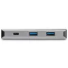 StarTech.com HB31C3A1CPD3 4-poorts USB-C-hub, 10 Gbps, 3x USB-A en 1x USB-C, 100 W Power Delivery-doorvoer, 25 cm kabel, compatibel met Thunderbolt 3