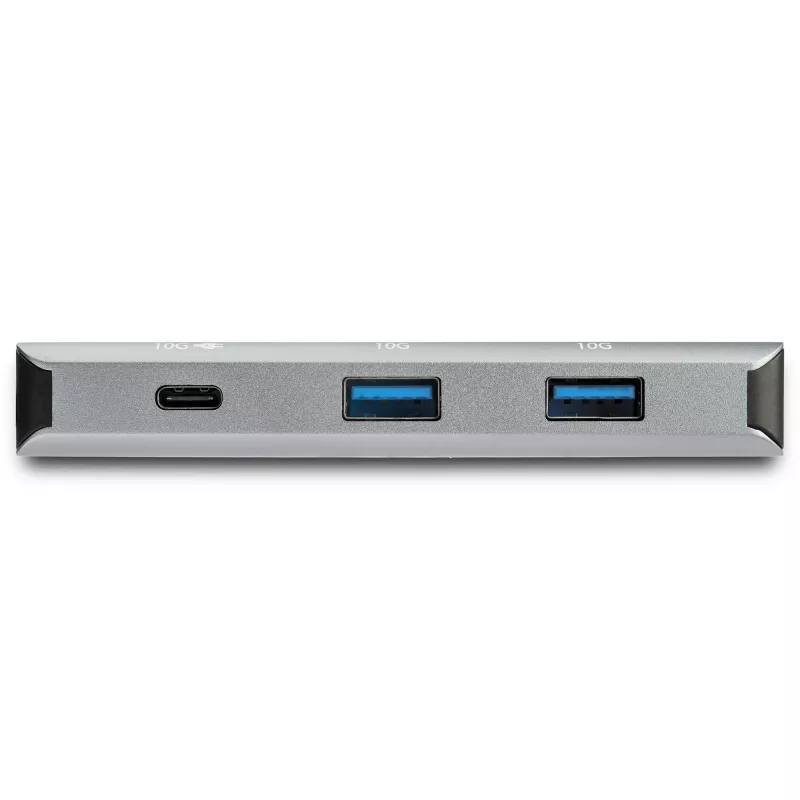 StarTech.com HB31C3A1CPD3 4-poorts USB-C-hub, 10 Gbps, 3x USB-A en 1x USB-C, 100 W Power Delivery-doorvoer, 25 cm kabel, compatibel met Thunderbolt 3