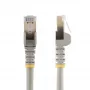 StarTech.com 1m CAT6a Ethernet-kabel – 10 Gigabit afgeschermd, rastnasenvrij RJ45 100W PoE-patchkabel – 10GbE STP netwerkkabel met trekontlasting – grijs, individueel getest/bekabeling UL-gecertificeerd/TIA