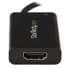 StarTech.com USB-C naar HDMI 2.0 adapter met Power Delivery - 4K 60Hz USB Type-C naar HDMI display videoconverter - 60W PD doorgaflaadpoort - Thunderbolt 3 compatibel - zwart