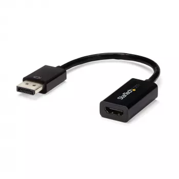 StarTech.com DisplayPort-naar-HDMI-adapter – 4K 30 Hz actieve DisplayPort-naar-HDMI-videoconverter – DP-naar-HDMI-monitor/TV/display-kabeladapter-dongle – Ultra HD DP 1.2 naar HDMI 1.4 adapter