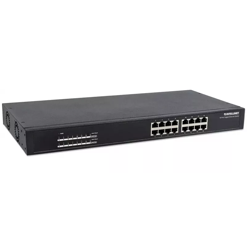 Unmanaged switch Intellinet 16-poorts Gigabit Ethernet PoE+
