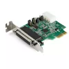 StarTech.com 4-poorts PCI Express RS232 seriële adapterkaart – PCIe RS232 seriële hostcontrollerkaart – PCIe naar serieel DB9 – 16950 UART – low-profile uitbreidingskaart – Windows/Linux – TAA