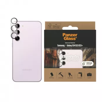 Camerobjectiefbescherming PanzerGlass Samsung Galaxy S23 S23 Plus krasvast stootvast