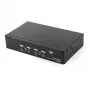 StarTech.com 4-poorts DisplayPort-KVM-switch – 4K 60 Hz – enkel scherm – dual-port UHD DP 1.2 USB-KVM-switch met geïntegreerde USB-2.0-hub & audio – Dell, HP, Apple, Lenovo – TAA-conform