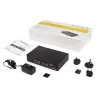 StarTech.com 4-poorts DisplayPort-KVM-switch – 4K 60 Hz – enkel scherm – dual-port UHD DP 1.2 USB-KVM-switch met geïntegreerde USB-2.0-hub & audio – Dell, HP, Apple, Lenovo – TAA-conform