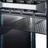 StarTech.com CABSHELF22V 2U geventileerde vaste legplank voor serverrack, 19″, 22″ (55,9 cm) diep, tot 22 kg, staal, zwart