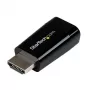 StarTech.com compacte HDMI-naar-VGA-adapter converter - ideaal voor Chromebooks Ultrabooks & laptops – 1920x1200/1080p
