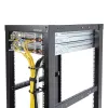 StarTech.com 1U verticale serverrack kabelmanagement D-ring haken - 5,7 x 10 cm (2,2 x 3,9 inch)