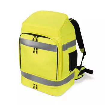 Rugzak DICOTA Hi-Vis geel polyethyleentereftalaat (PET) thermoplastisch polyurethaan (TPU)