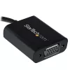 StarTech.com USB-C naar VGA adapter - zwart - 1080p - videoconverter voor je MacBook Pro - USB C naar VGA display dongle - bijgewerkte versie is CDP2VGAEC