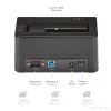 StarTech.com single bay harde schijf-wisser, standalone HDD/SSD-sanitizer, USB 3.0 naar SATA II (3 Gbit/s), 9 wismodi, LCD-display, veilige wisapparatuur harde schijven-sanitizer-dock, DB-9 printeraansluiting, TAA-conform