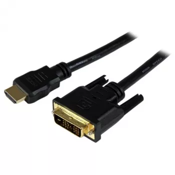 StarTech.com 1,5 m HDMI® naar DVI-D kabel - M/M, 1,5 m, HDMI, DVI-D, male, male, goud