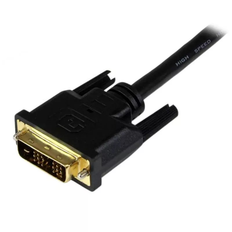 StarTech.com 1,5 m HDMI® naar DVI-D kabel - M/M, 1,5 m, HDMI, DVI-D, male, male, goud