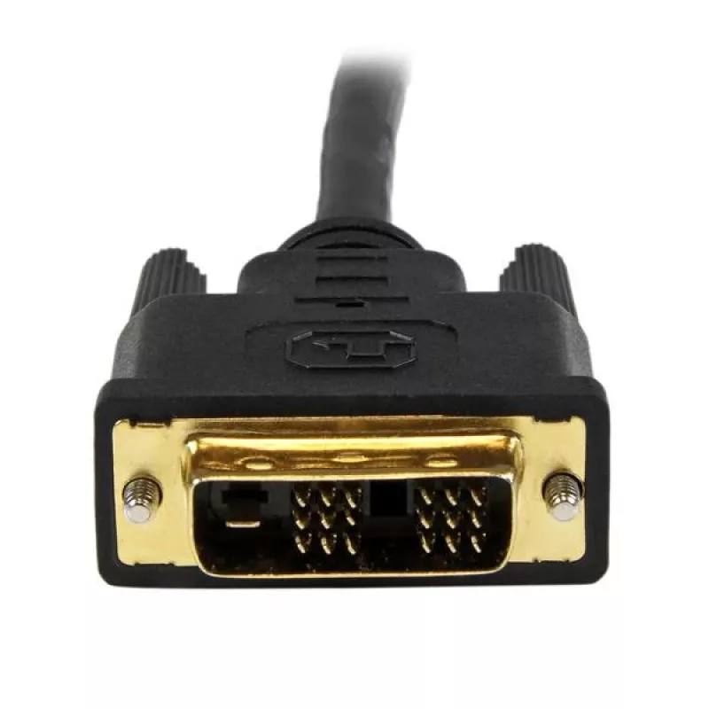StarTech.com 1,5 m HDMI® naar DVI-D kabel - M/M, 1,5 m, HDMI, DVI-D, male, male, goud