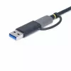 StarTech.com FCREADMICRO3V2 USB 3.0 multimedia-geheugenkaartlezer, SD/microSD/CompactFlash, USB-C met USB-A-adapter, 5 Gbps
