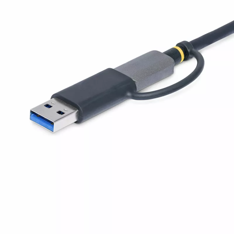 StarTech.com FCREADMICRO3V2 USB 3.0 multimedia-geheugenkaartlezer, SD/microSD/CompactFlash, USB-C met USB-A-adapter, 5 Gbps