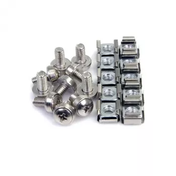 StarTech.com 100-pack M6 montageschroeven en kooimoeren voor serverrack