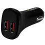 StarTech.com dual-port USB-autolader – 24 W/4,8 A – zwart, auto, sigarettenaansteker, 5 V, zwart